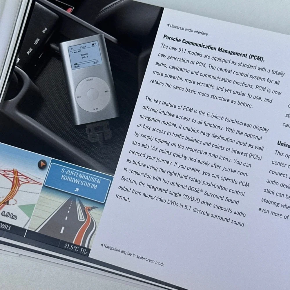 Porsche 911 Carrera Type 997 To The Core Hardcover Sales Brochure 2009 Book
